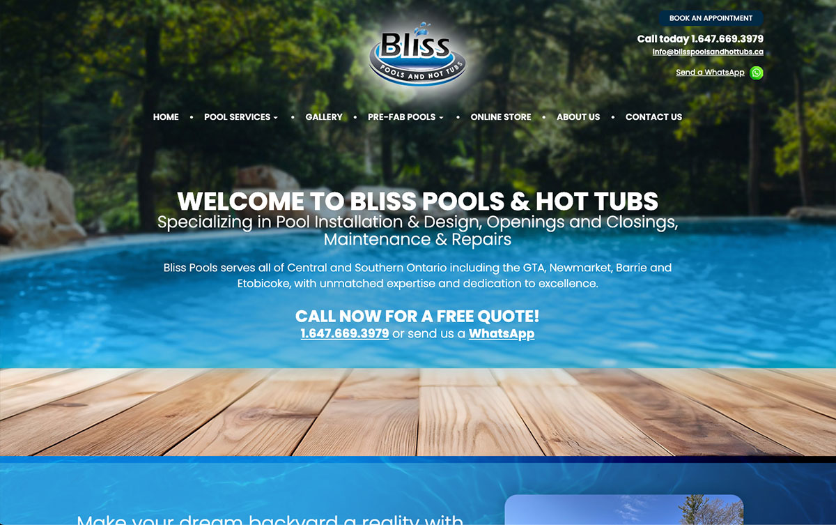 Bliss Pools
