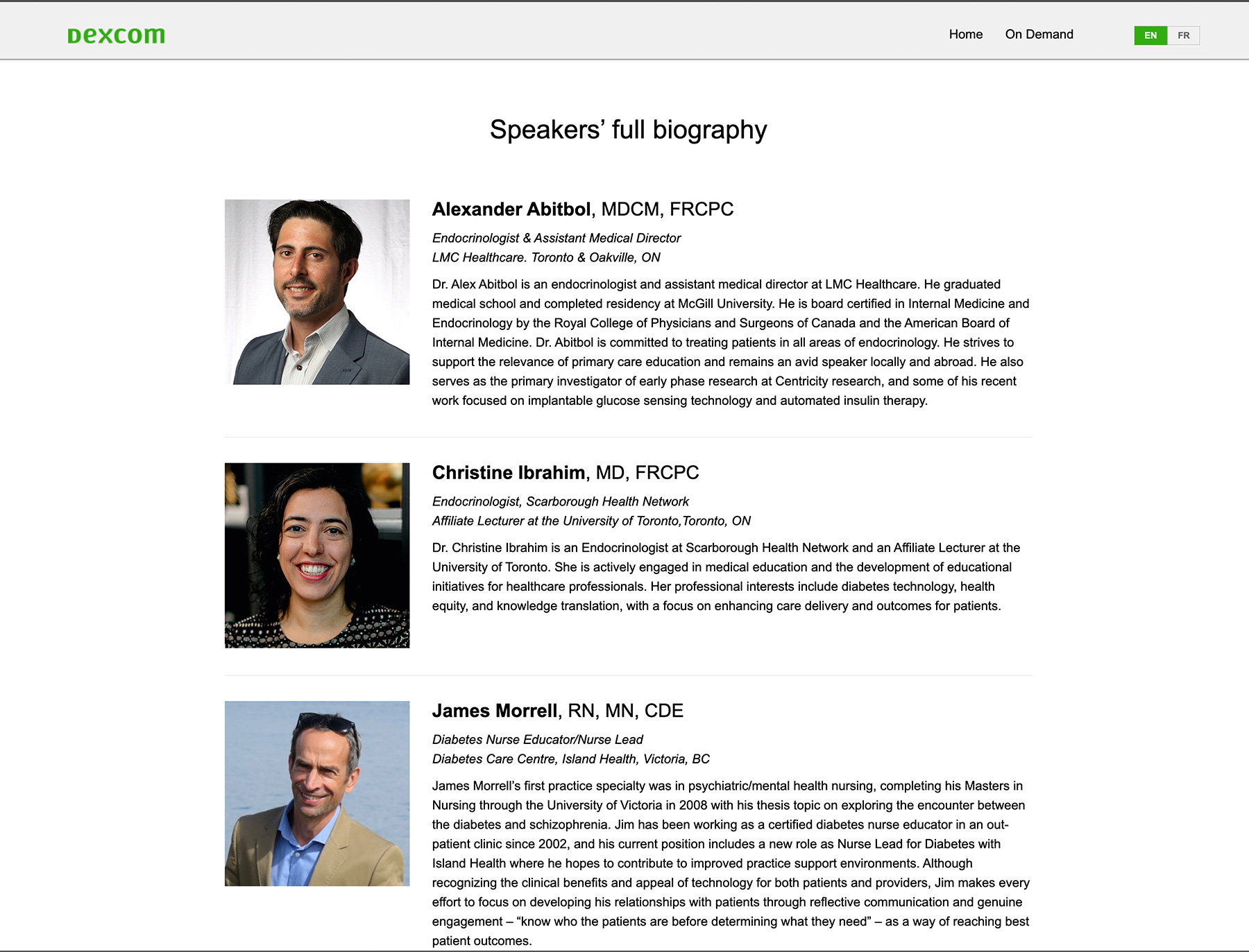 Deep Dive Spaker Bio