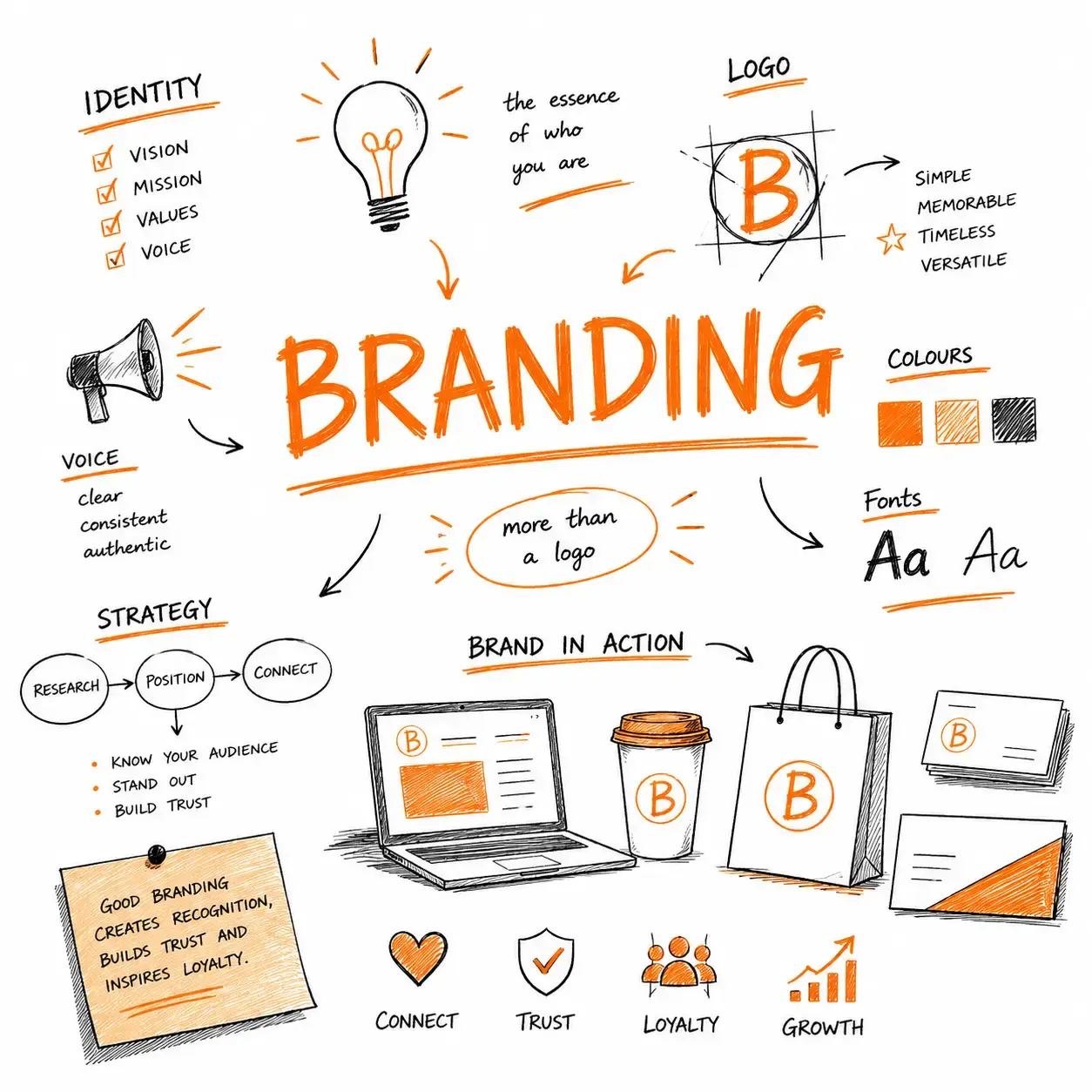 Brand identity design in Simcoe