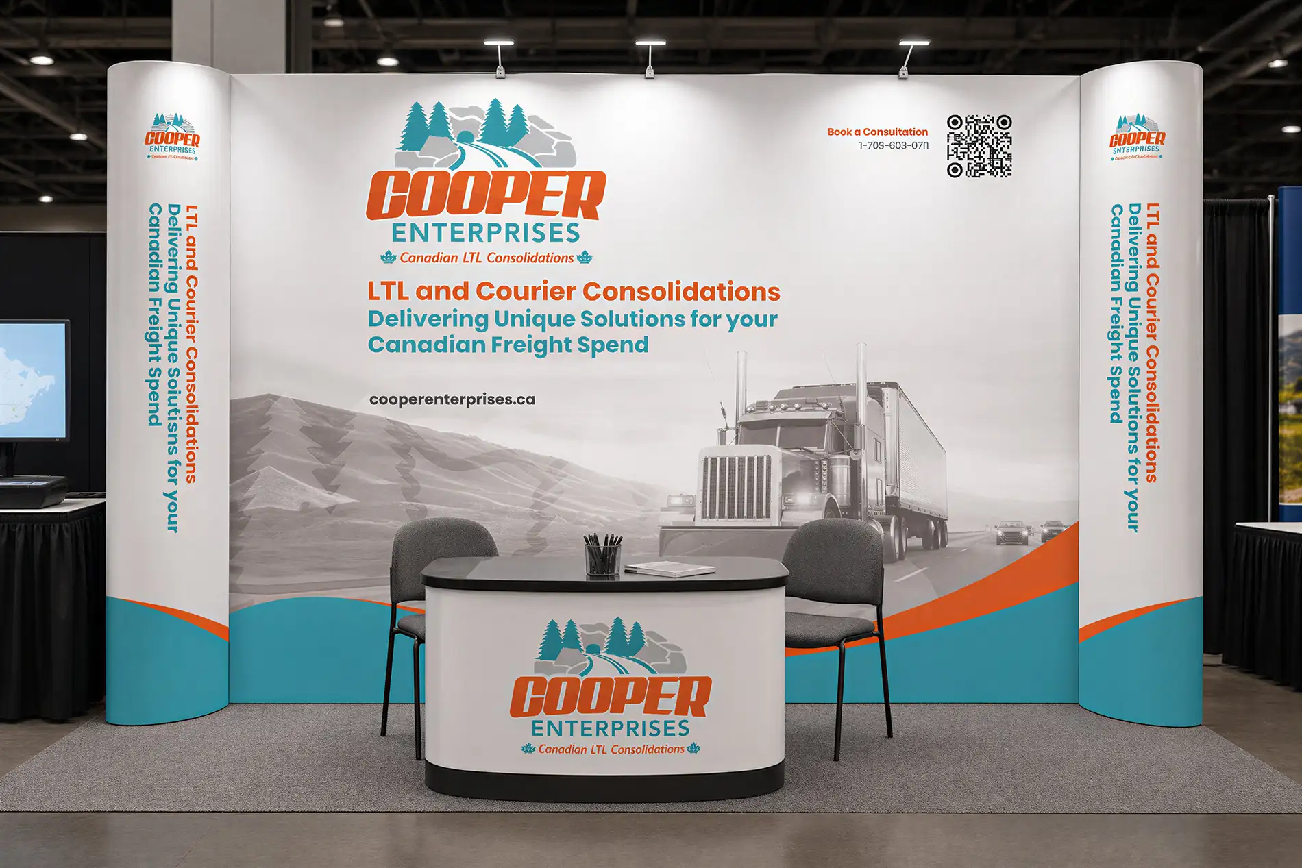 Cooper Enterprises Tradeshow Booth Design design work