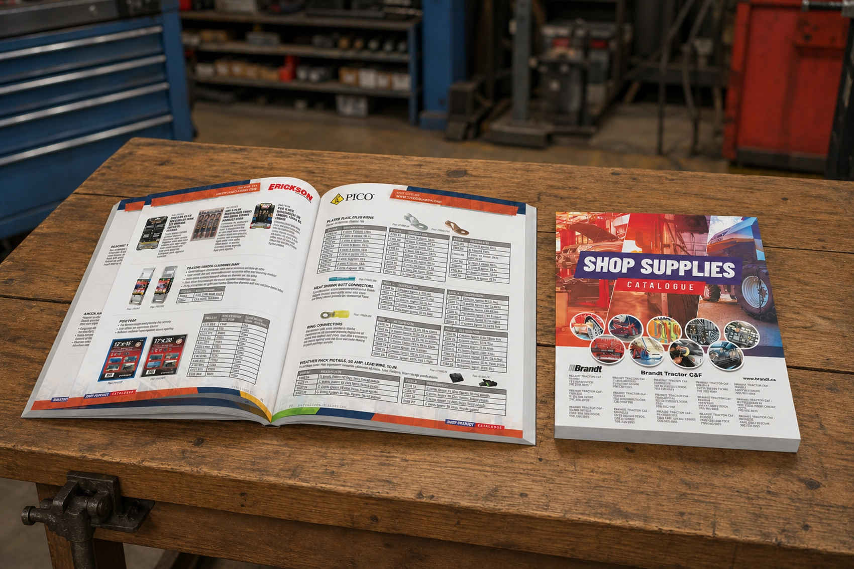 Modern Sales Co-op Parts Catalogue Design & Printing design work