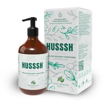 HUSSSH retail package design