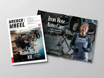 Magazine layout design