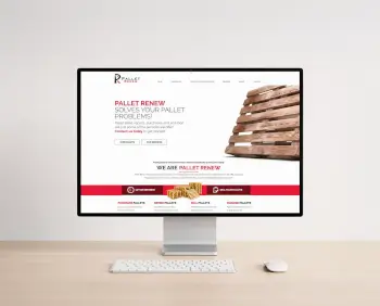 Pallet Renew company WordPress website